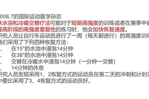 如何利用水疗技术加速篮球运动员的恢复?